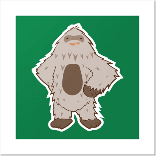 Confident Bigfoot Posters and Art
